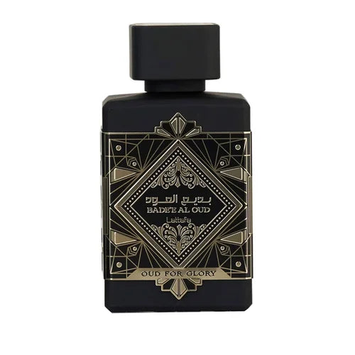 LATTAFA BADEE AL OUD 100ML ( BLACK ) OUD FOR GLORY