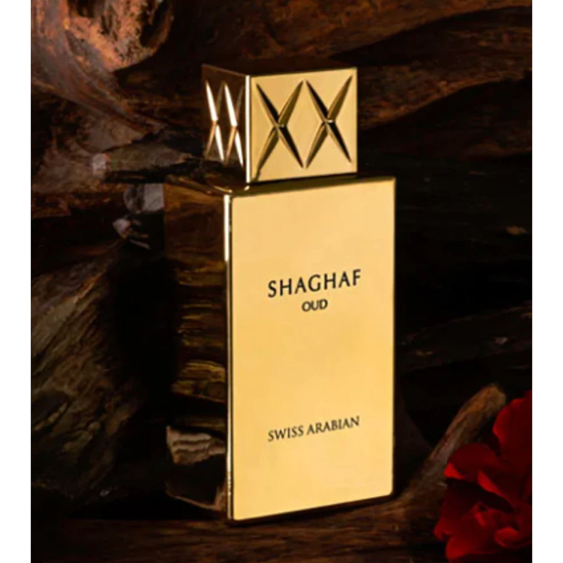 SWISS ARABIAN SHAGHAF OUD 75ML RED GIFT BOX 2-PACK LIMITED