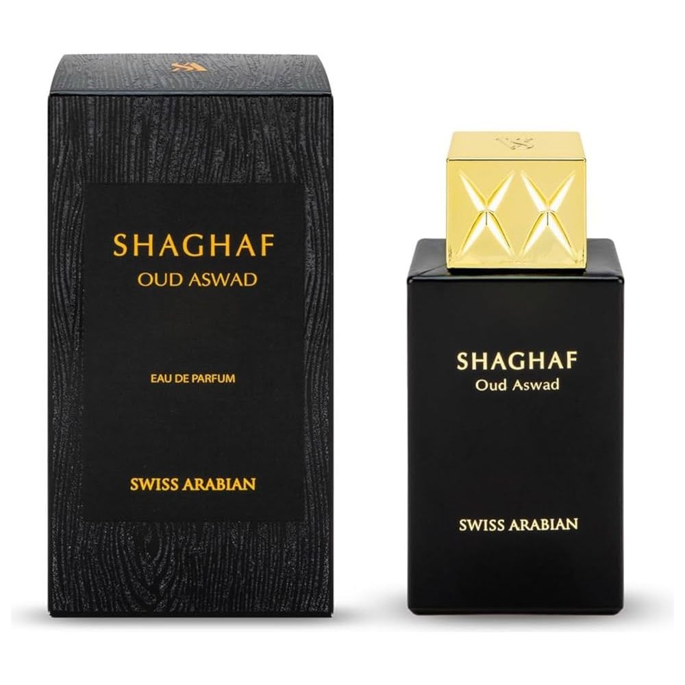 SWISS ARABIAN SHAGHAF OUD ASWAD  75ML