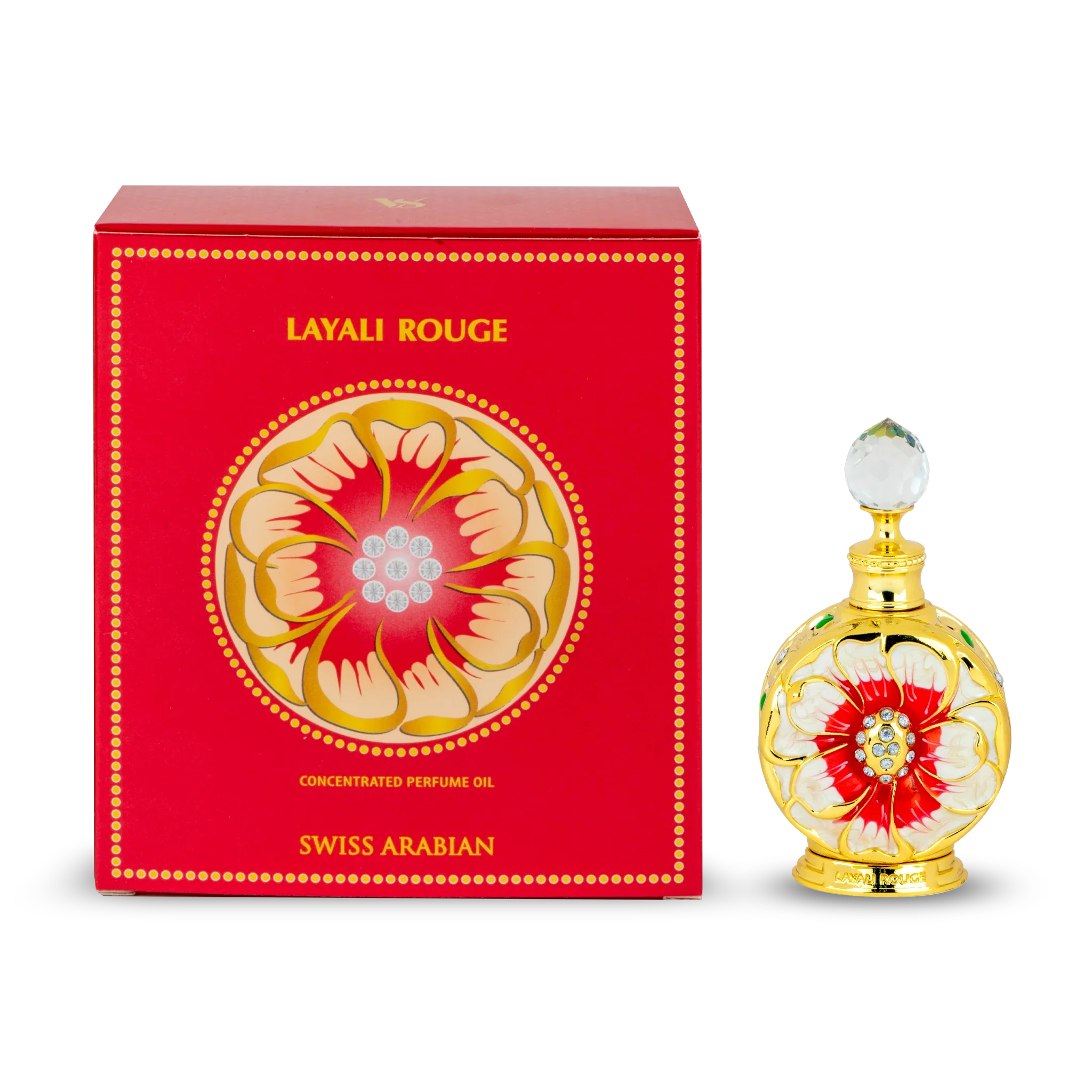 SWISS ARABIAN LAYALI ROUGE 15ML CONCENTRATED PERFUME OIL