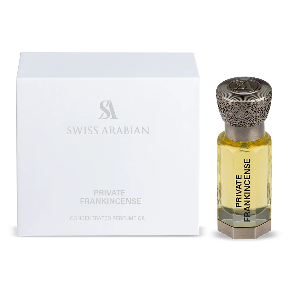 SWISS ARABIAN PRIVATE FRANKINCENSE CONCENTRATED PERFUME OIL 12ML