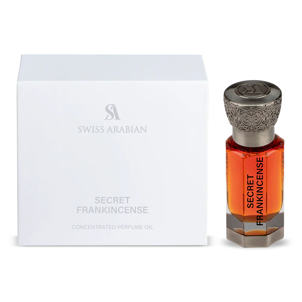 SWISS ARABIAN SECRET FRANKINCENSE CONCENTRATED PERFUME OIL 12ML