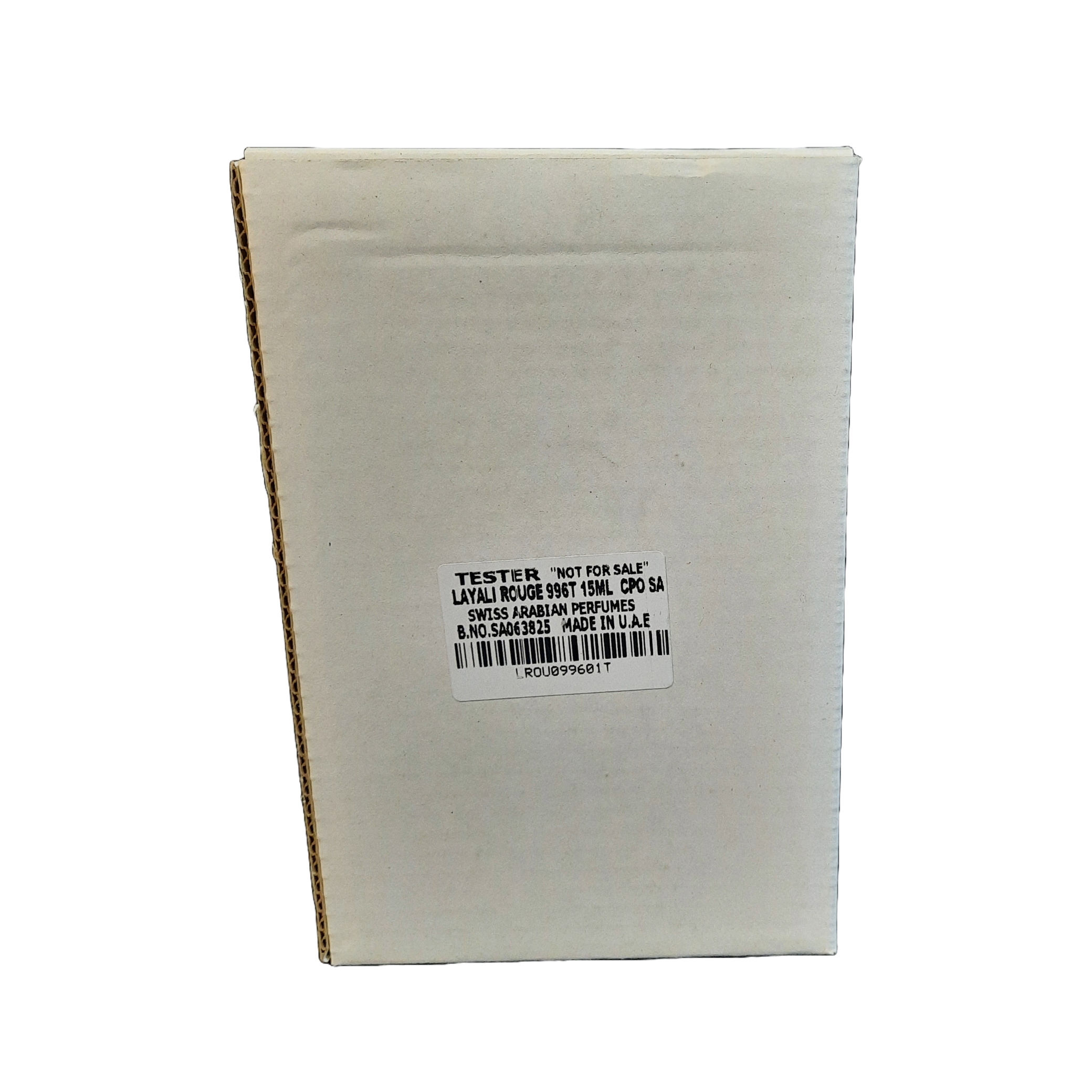 SWISS ARABIAN LAYALI ROUGE 15ML CONCENTRATED PERFUME OIL - TEST PACKAGING