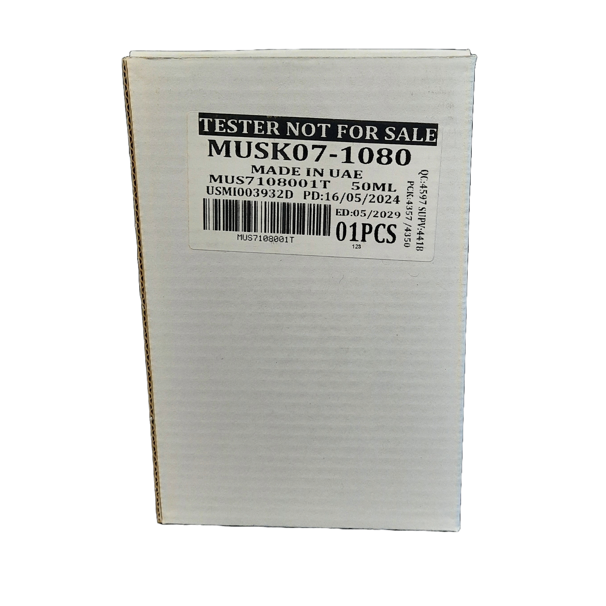 MUSK 07 - 50ML - TEST VERPACKUNG