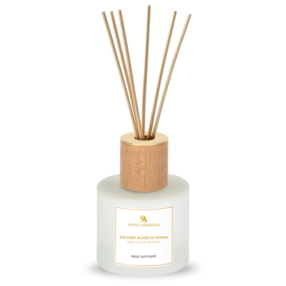 SWISS ARABIAN THE FIRST BLOOM OF SPRING Peony + Lily of the Valley - Reed Diffuser - 200ml