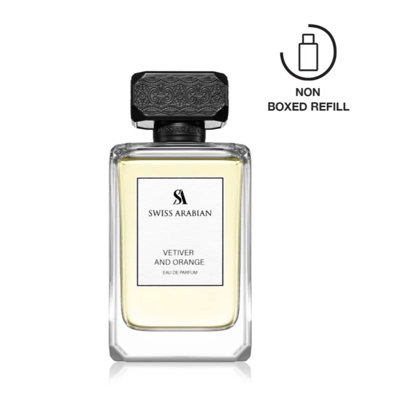SWISS ARABIAN VETIVER AND ORANGE 100ML - TEST PACKAGING