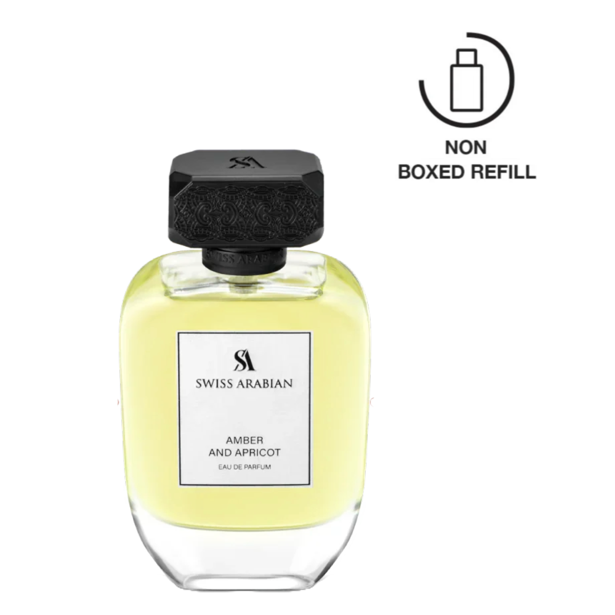 SWISS ARABIAN AMBER AND APRICOT 100ML - TEST PACKAGING