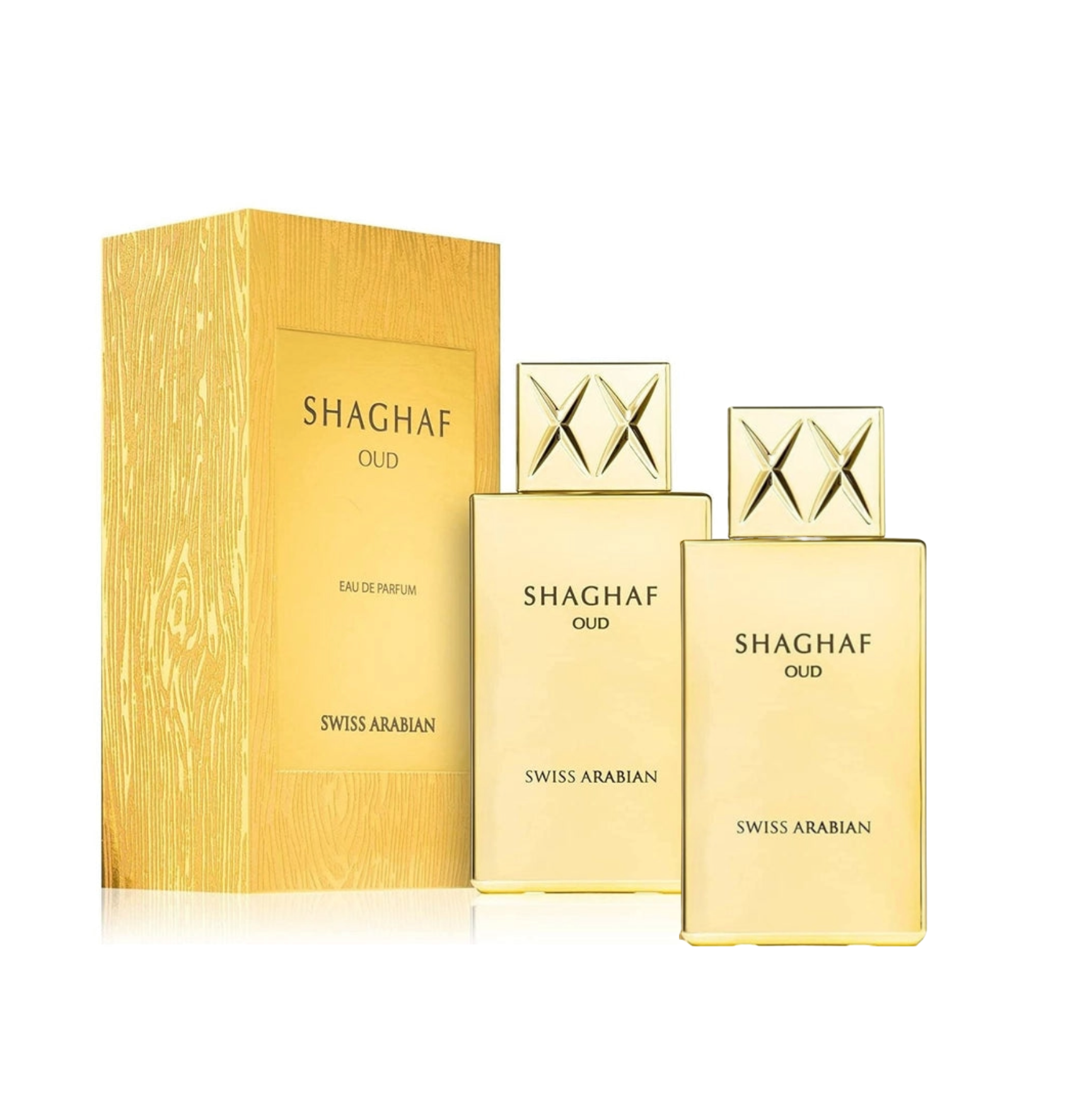 SWISS ARABIAN SHAGHAF OUD 75ML - 2 PACK