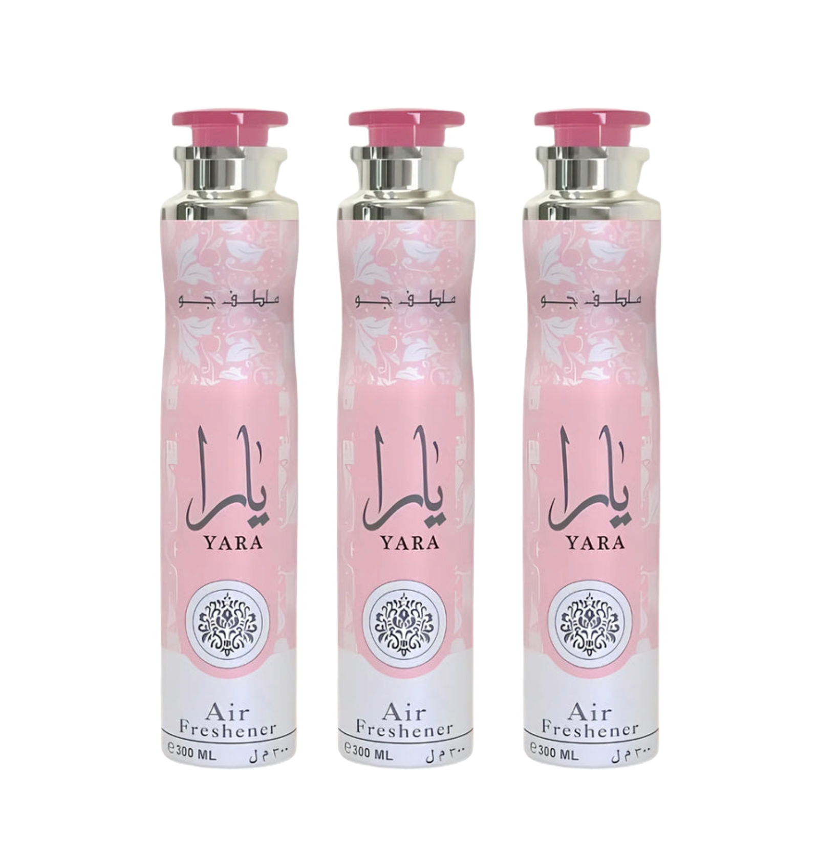 LATTAFA YARA AIR FRESHENER 300ML 3-PACK