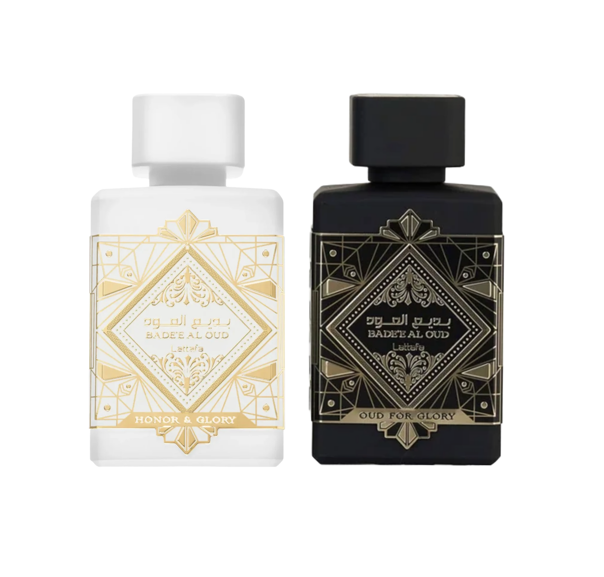 LATTAFA DUOPACK BADEE AL OUD - OUD FOR GLORY + HONOR AND GLORY