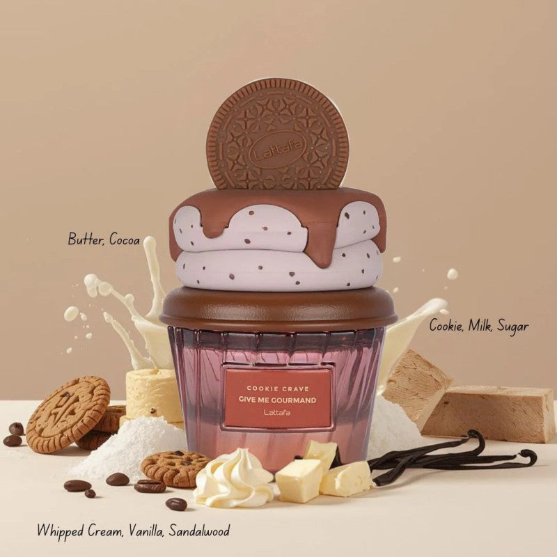LATTAFA GIVE ME GOURMAND COOKIE CRAVE 75ML