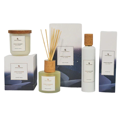 SWISS ARABIAN A NIGHT IN THE DESERT OUD + SAFFRON - AIR PERFUME - 250ML