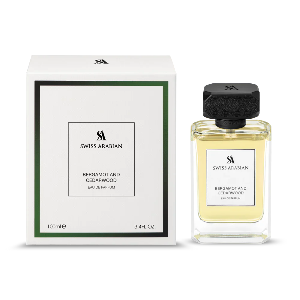SWISS ARABIAN BERGAMOT AND CEDARWOOD 100ML