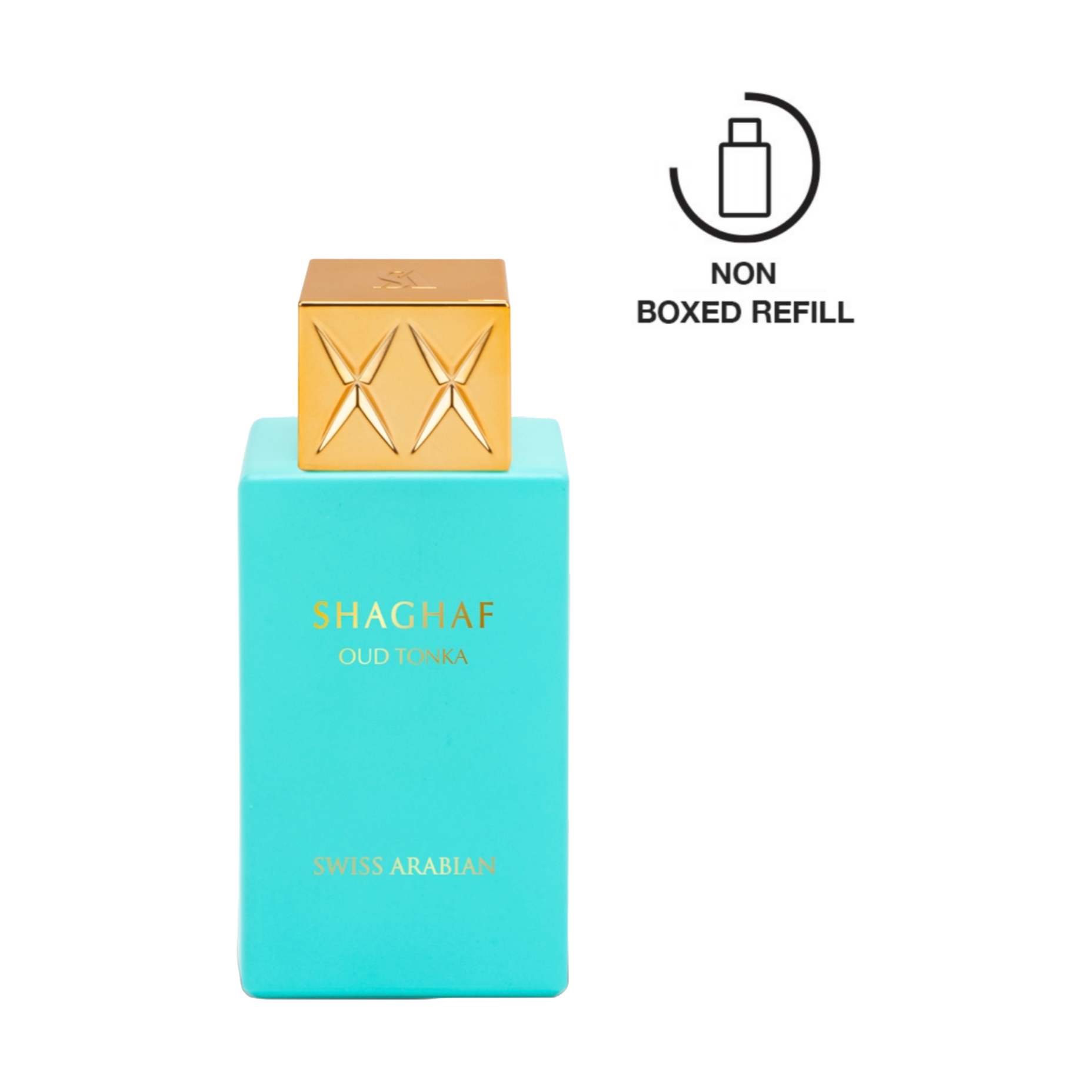 SHAGHAF OUD TONKA 75ML - TEST VERPAKKING