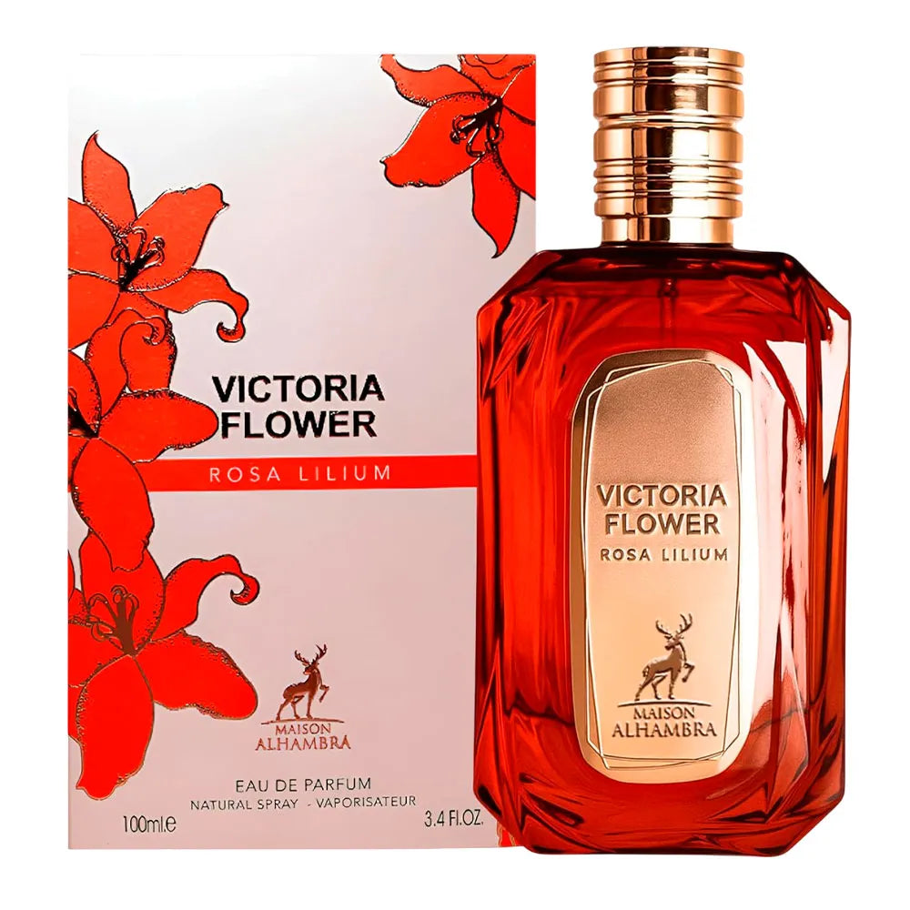 MAISON ALHAMBRA VICTORIA FLOWER ROSA LILIUM 100ML