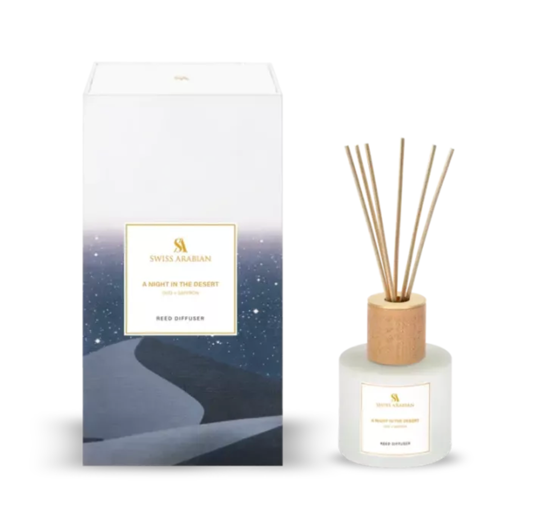 A NIGHT IN THE DESERT OUD + SAFFRON - REED DIFFUSER - 200ML
