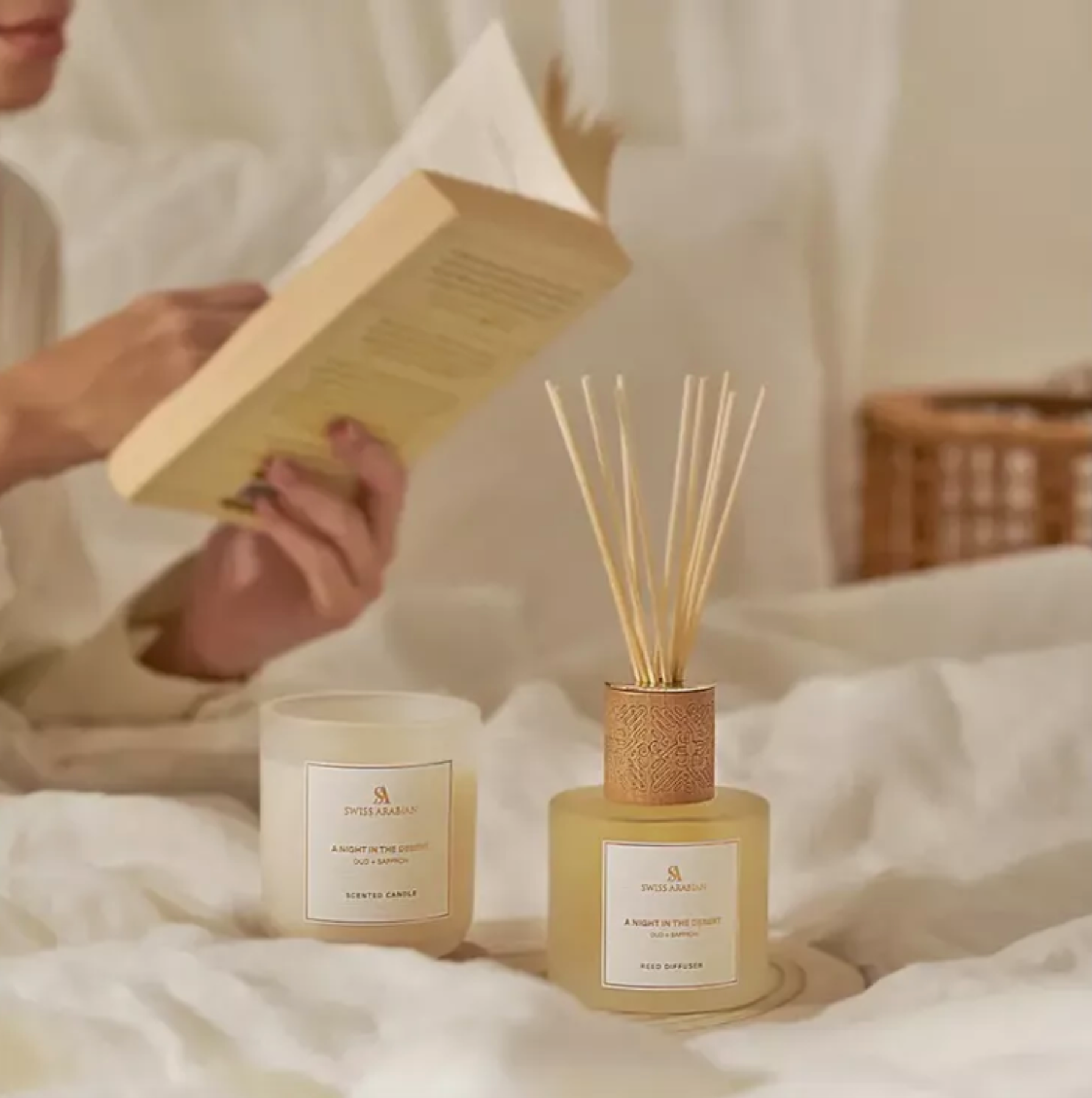 A NIGHT IN THE DESERT OUD + SAFFRON - REED DIFFUSER - 200ML