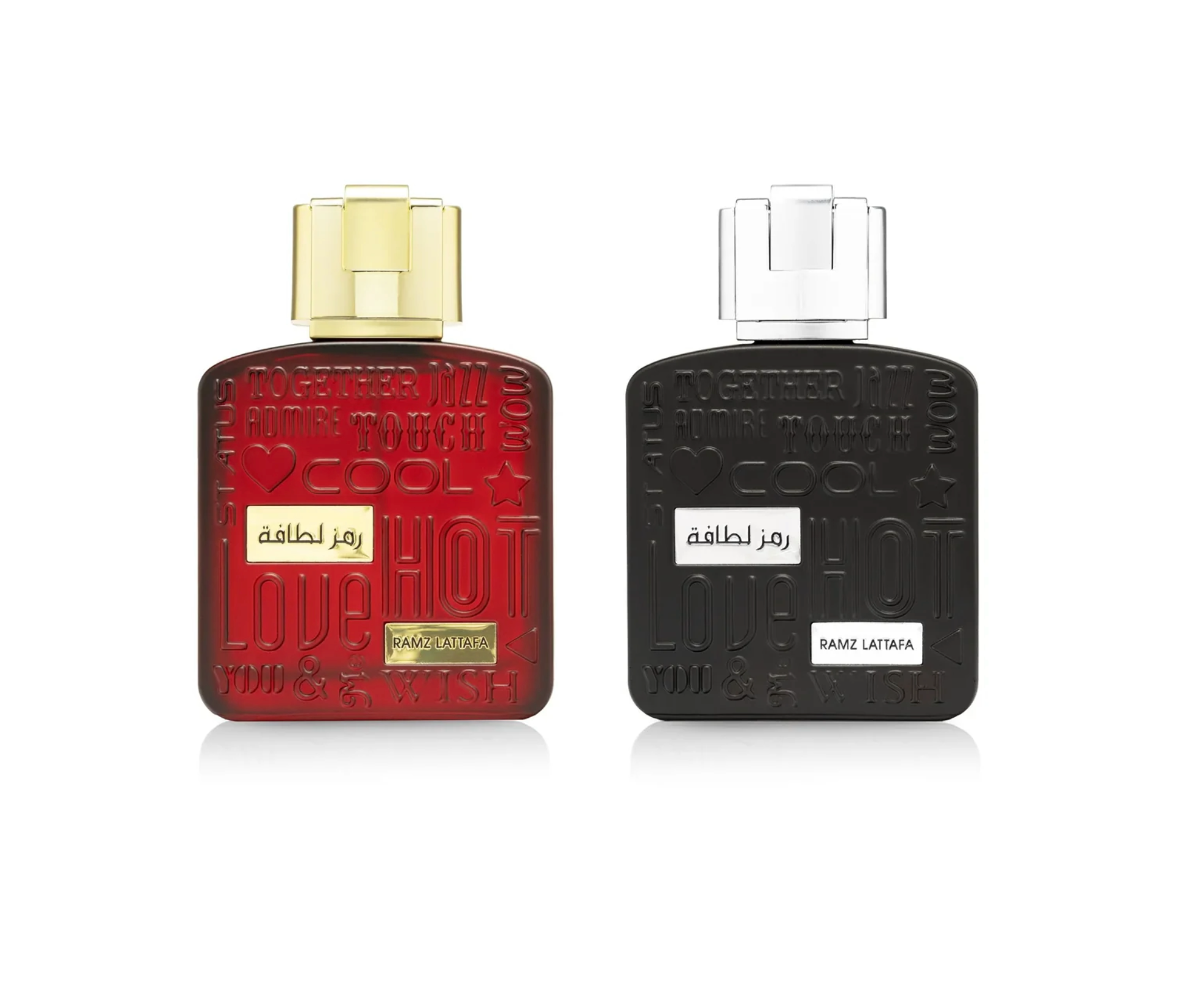 LATTAFA RAMZ SILVER + RAMZ GOLD 100ML DUOPACK