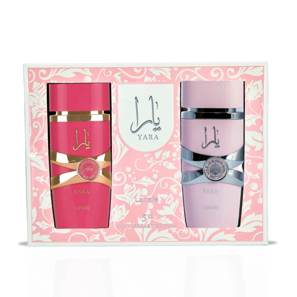 LATTAFFA GIFT SET YARA 5TH ANNIVERSARY